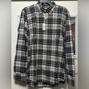 Amazon Essentials Poplin Shirt Size M Long-Sleeve Slim-Fit Stretch (577)